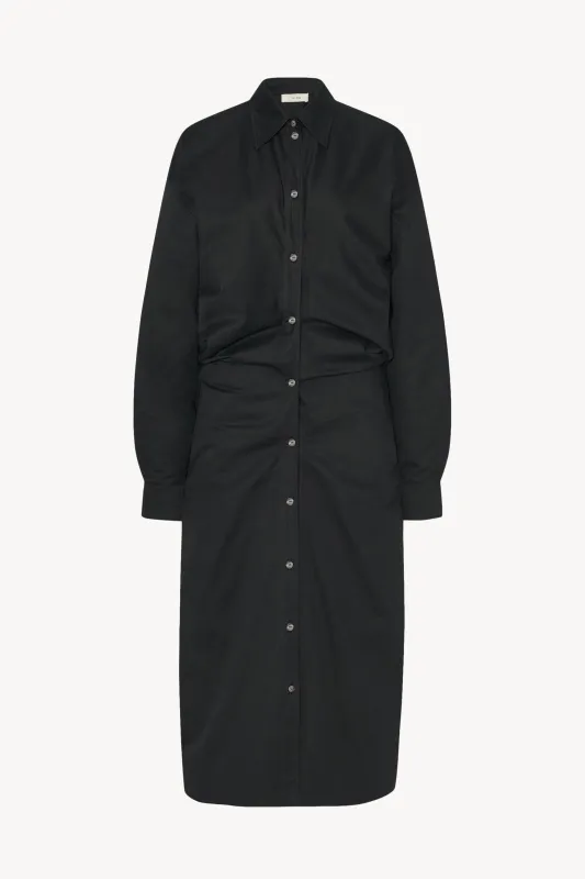 Yuske Dress in Cotton and Cashmere sold by The Row