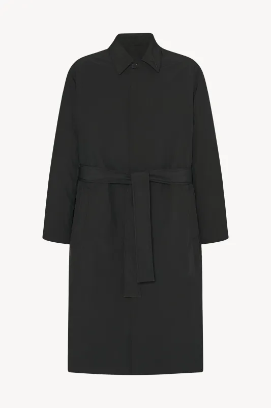 Tarian Coat in Polyester sold by The Row