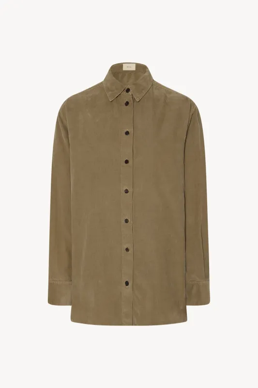 Sisilia Shirt in Corduroy sold by The Row