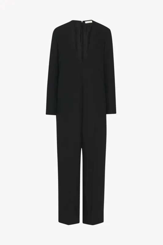 Sylvana Jumpsuit in Virgin Wool sold by The Row