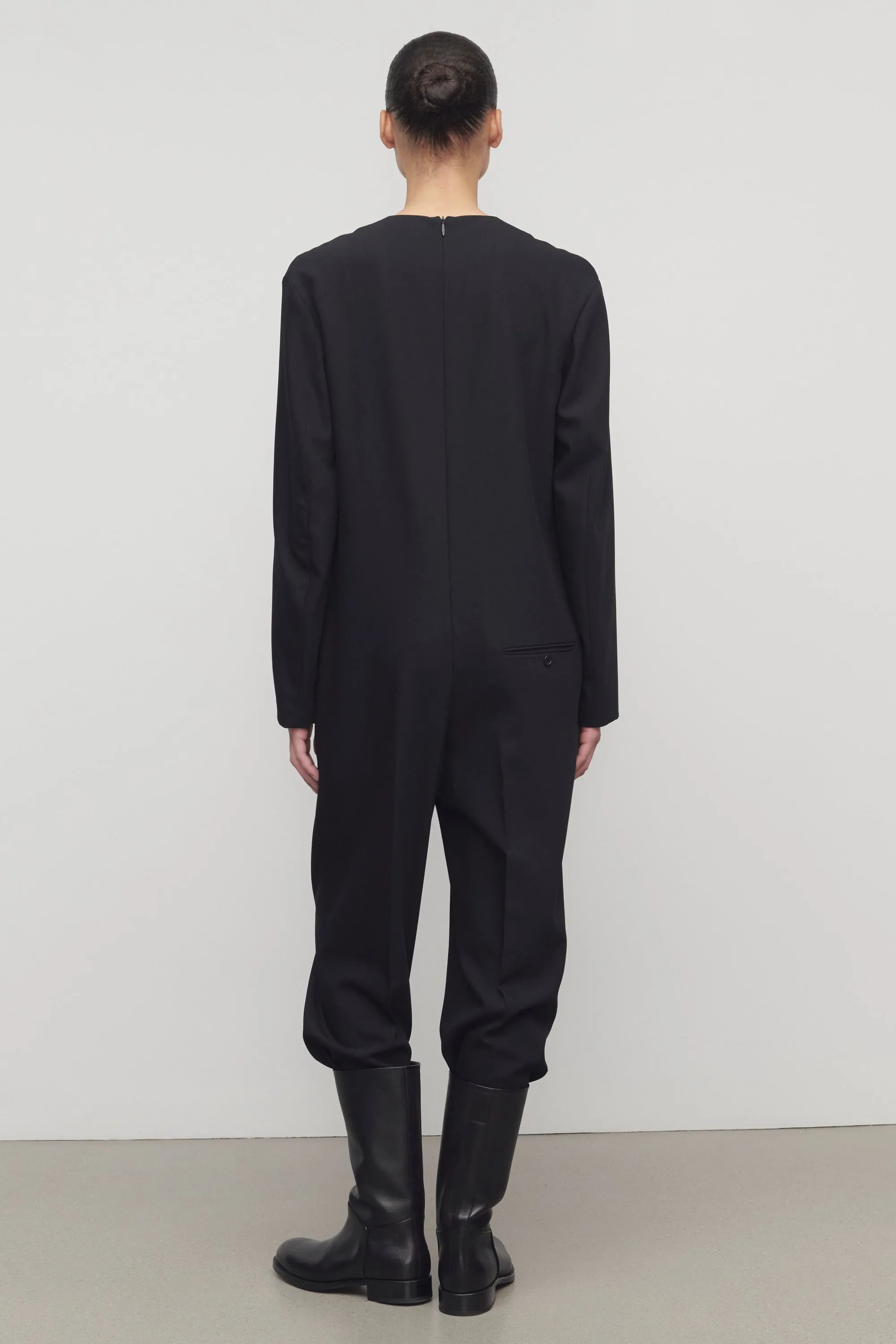 Sylvana Jumpsuit in Virgin Wool sold by The Row product image thumbnail 5