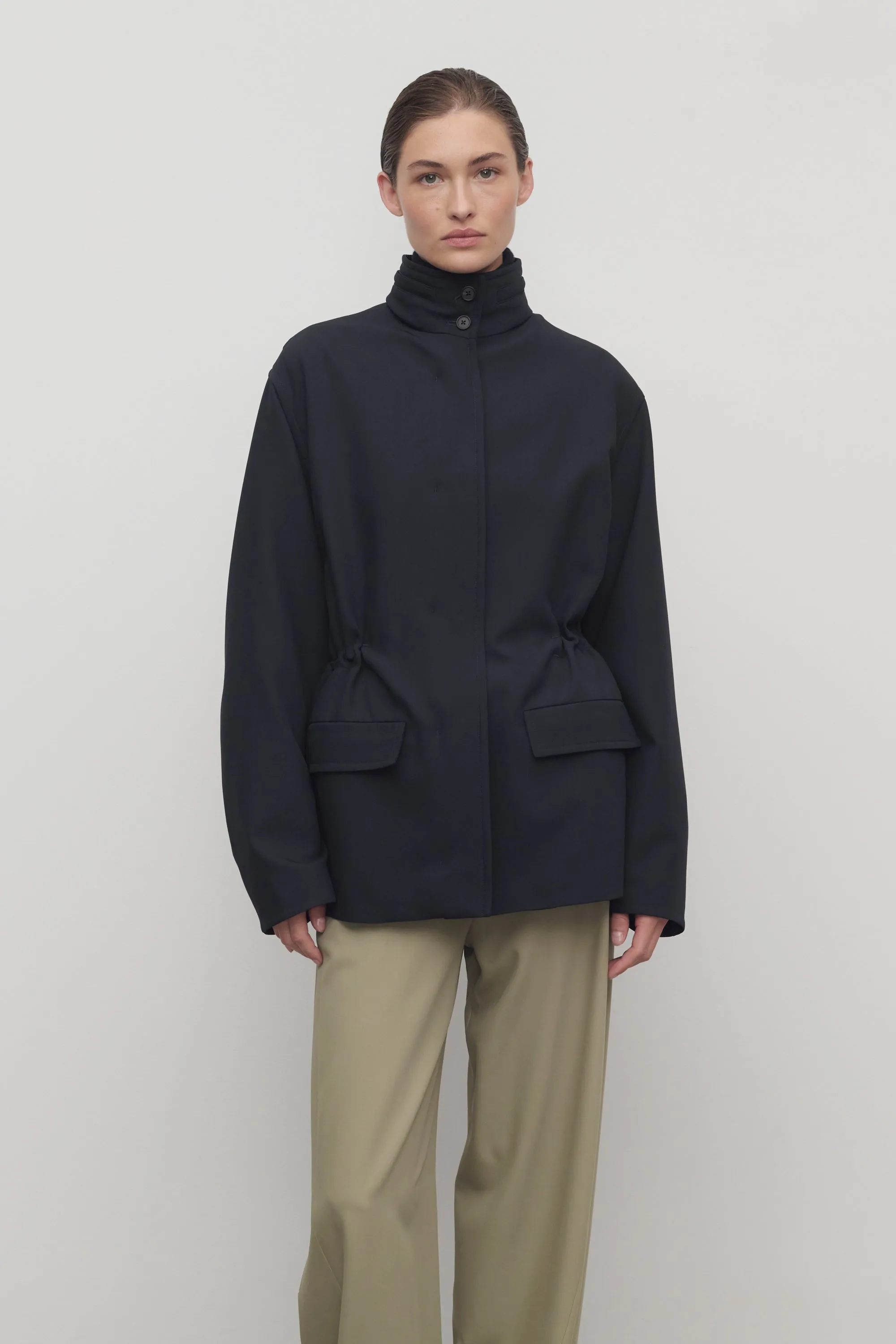 Tanera Jacket in Virgin Wool sold by The Row product image thumbnail 3