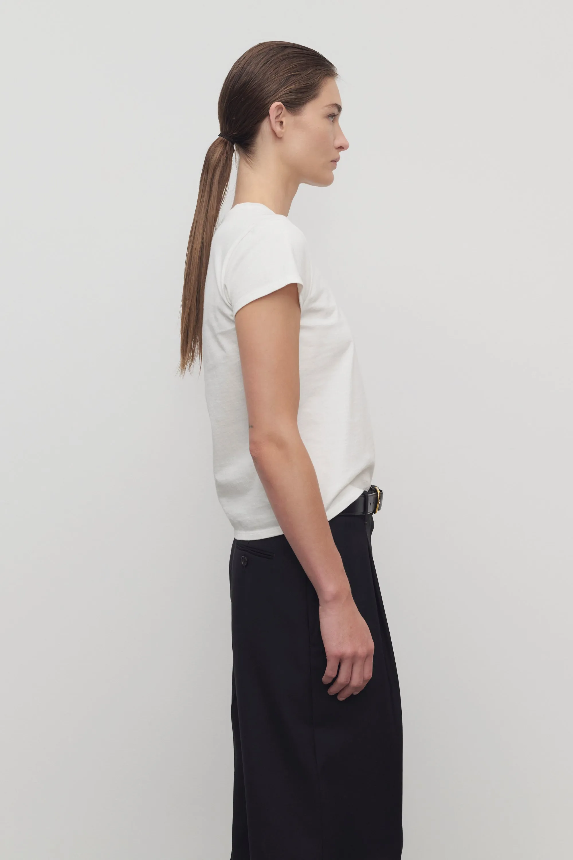 Tori T-Shirt in Cotton sold by The Row product image thumbnail 4