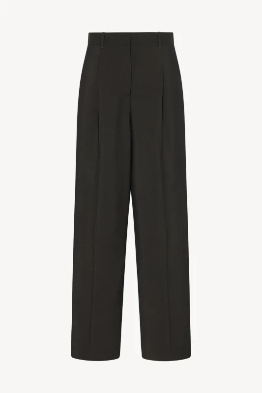 Mikkela Pant in Virgin Wool and Mohair sold by The Row