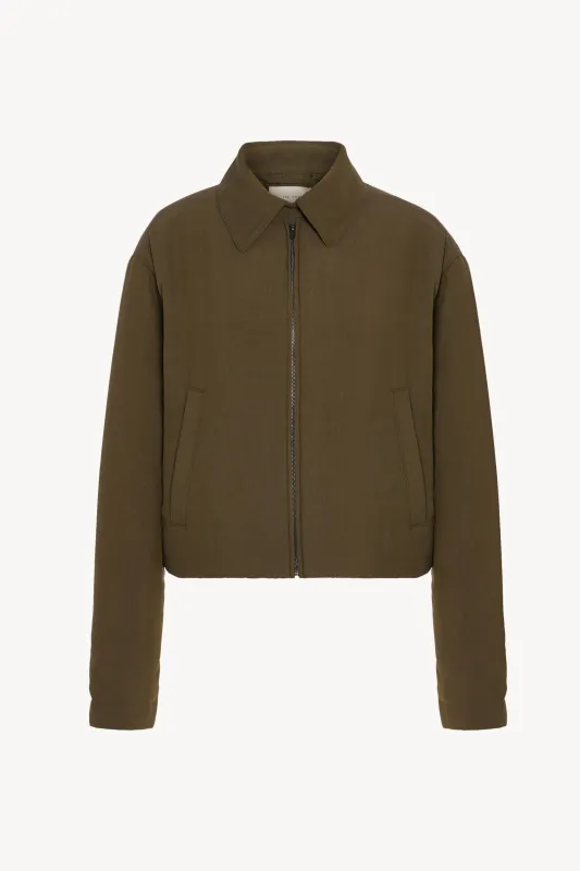 Nerys Jacket in Viscose and Silk sold by The Row