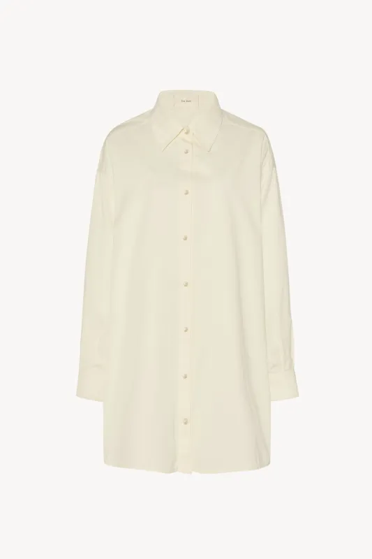Luka Shirt in Cotton and Cashmere sold by The Row