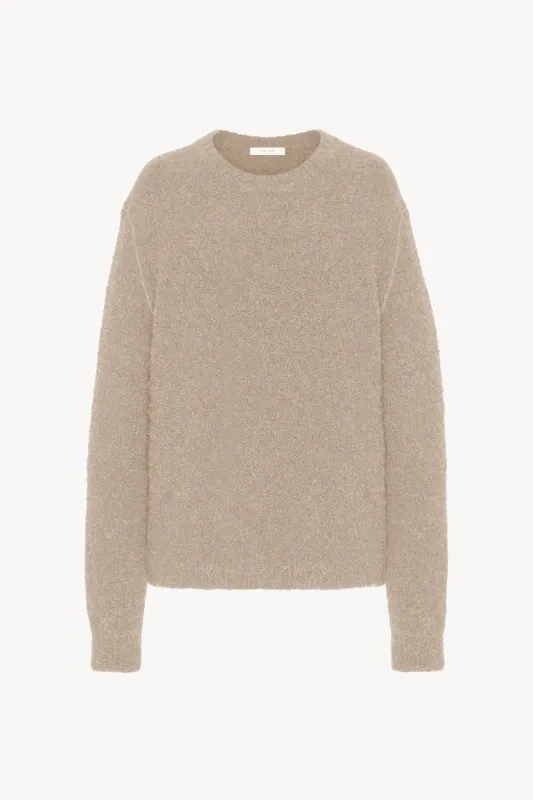 Leorina Sweater in Cashmere, Alpaca and Silk sold by The Row