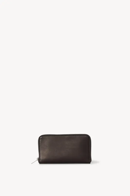 Large Zip Wallet in Leather sold by The Row