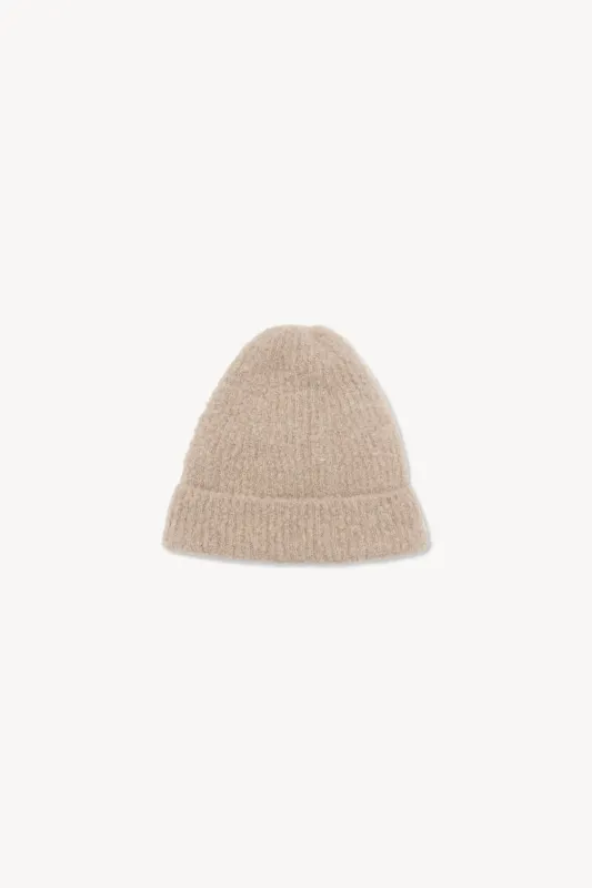 Leomir Beanie in Cashmere, Alpaca and Silk sold by The Row