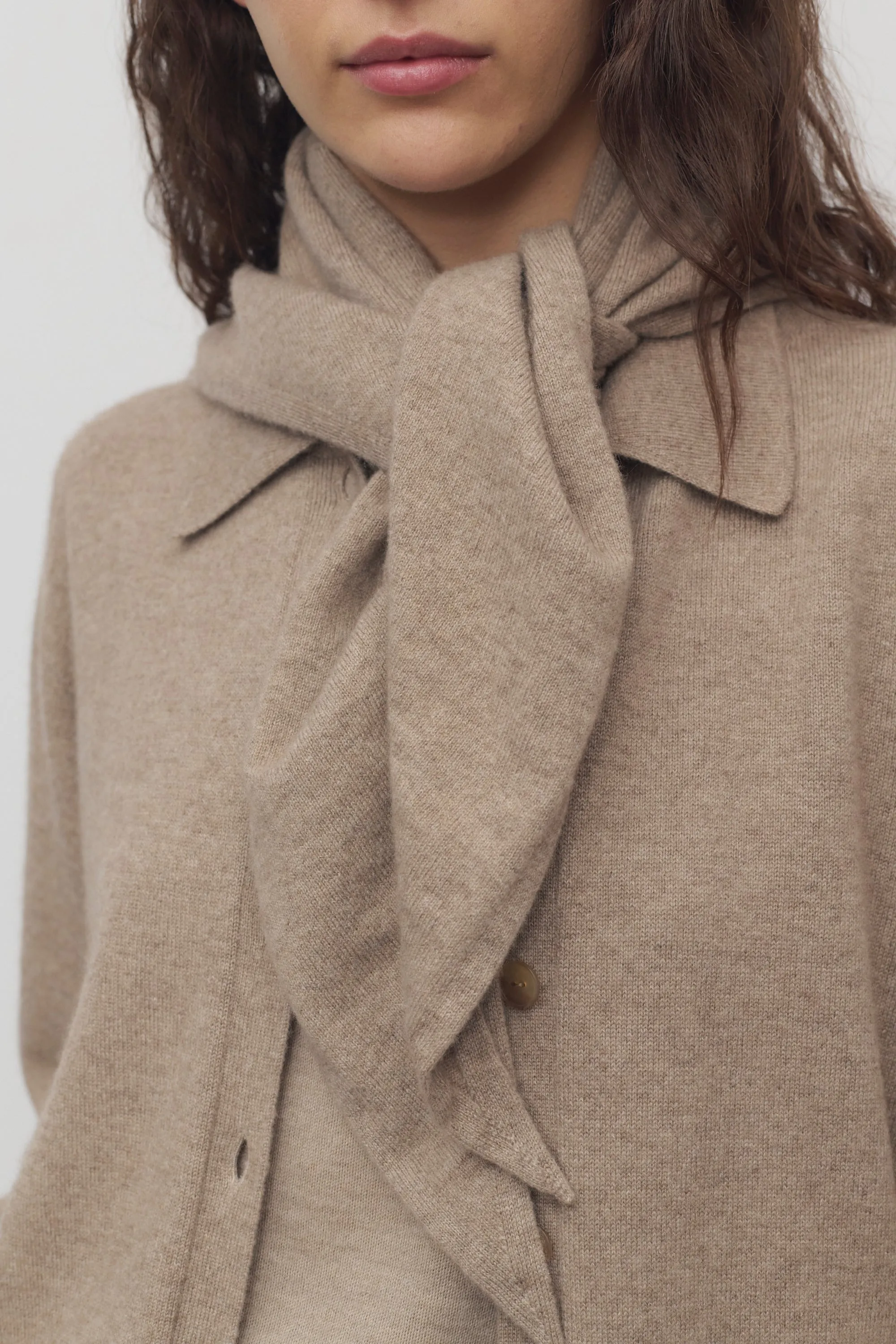 Leomine Scarf in Cashmere sold by The Row product image thumbnail 3