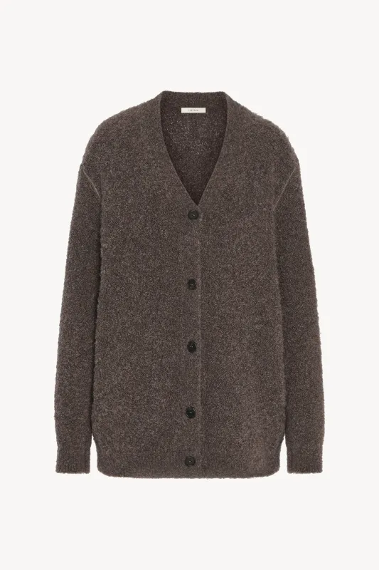 Laleh Cardigan in Cashmere, Alpaca and Silk sold by The Row