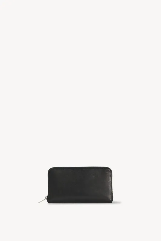 Large Zip Wallet in Leather sold by The Row