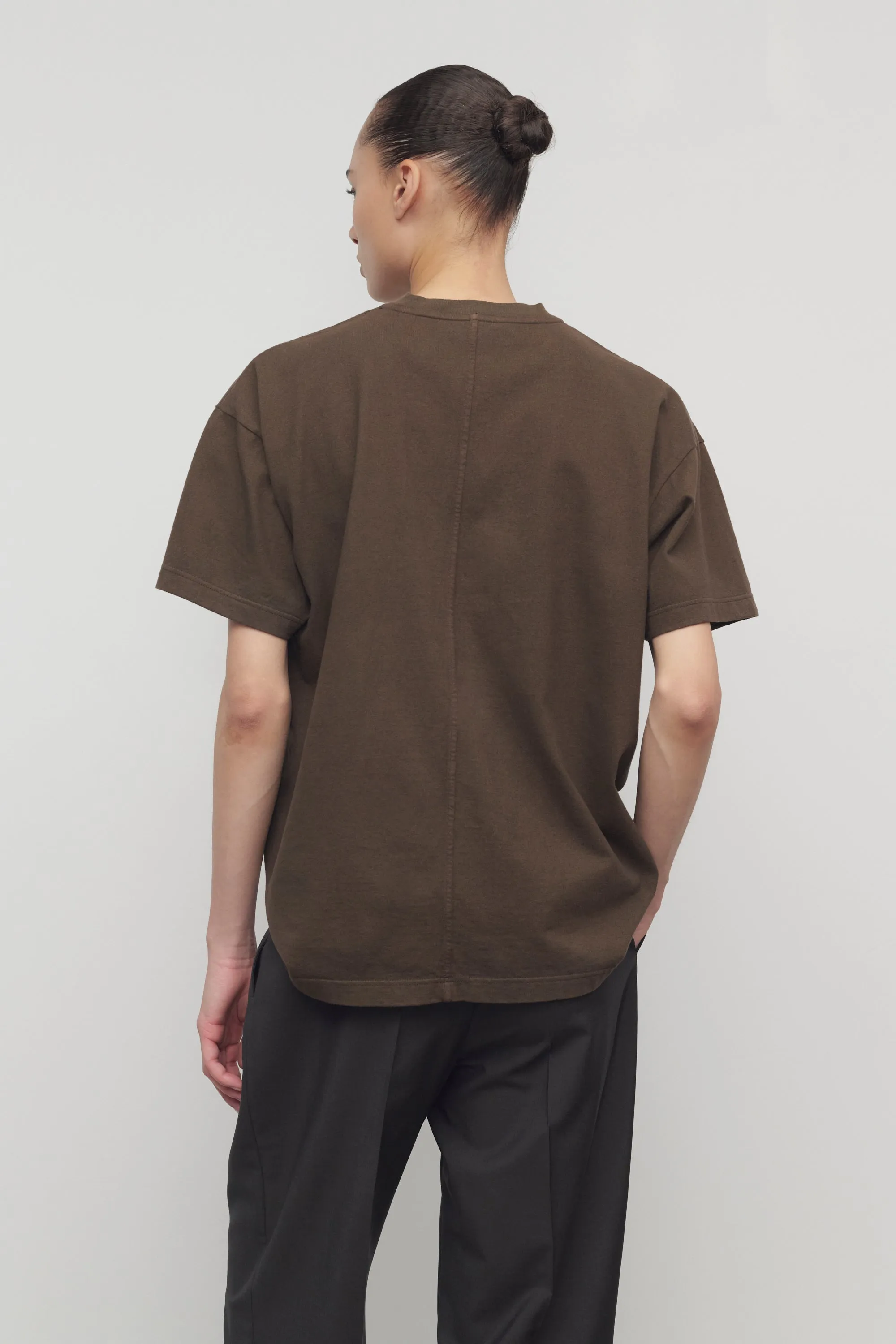 Lavinia T-Shirt in Cotton sold by The Row product image thumbnail 5