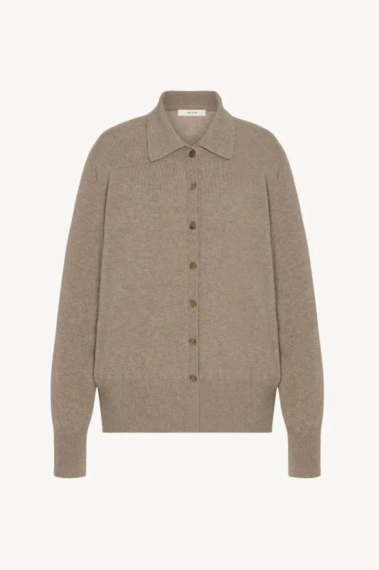 Lillia Cardigan in Cashmere sold by The Row