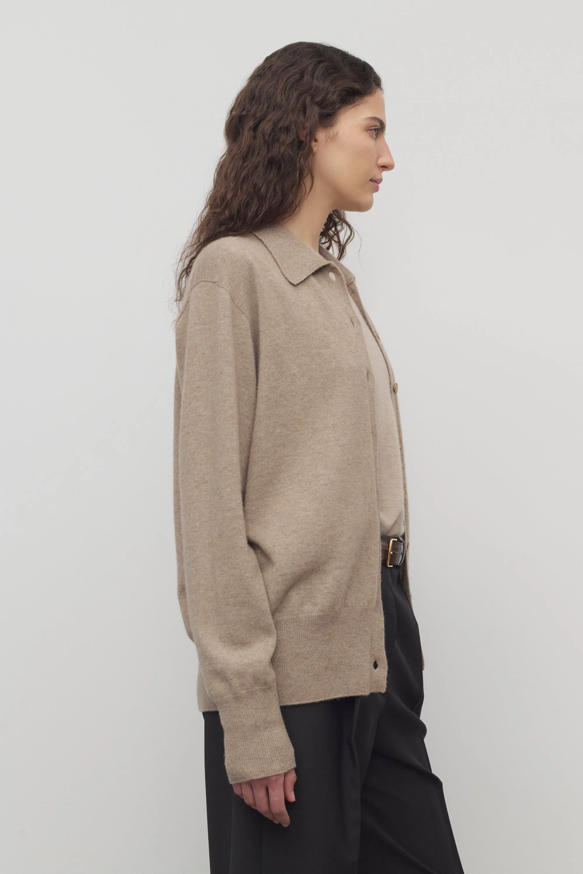 Lillia Cardigan in Cashmere sold by The Row product image thumbnail 4