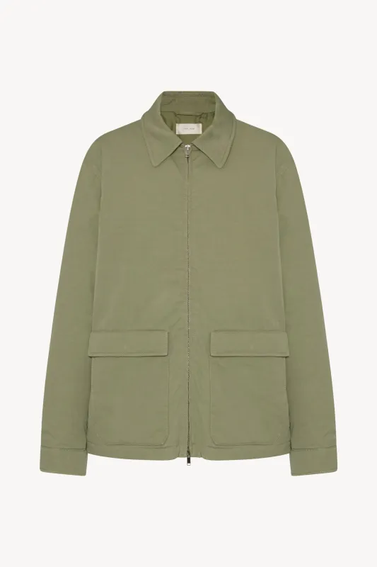 Justo Jacket in Cotton and Cashmere sold by The Row