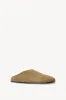 Hudson Slide in Suede sold by The Row