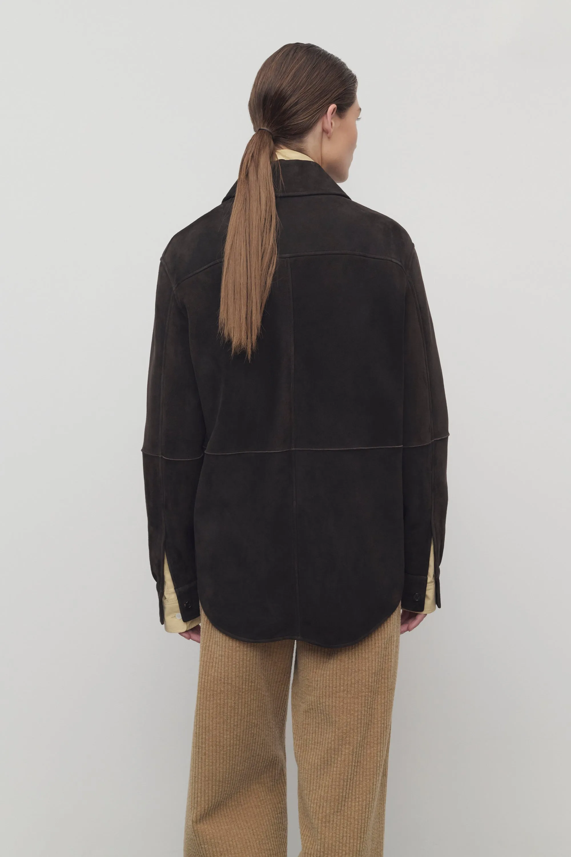 Gwena Jacket in Shearling sold by The Row product image thumbnail 5