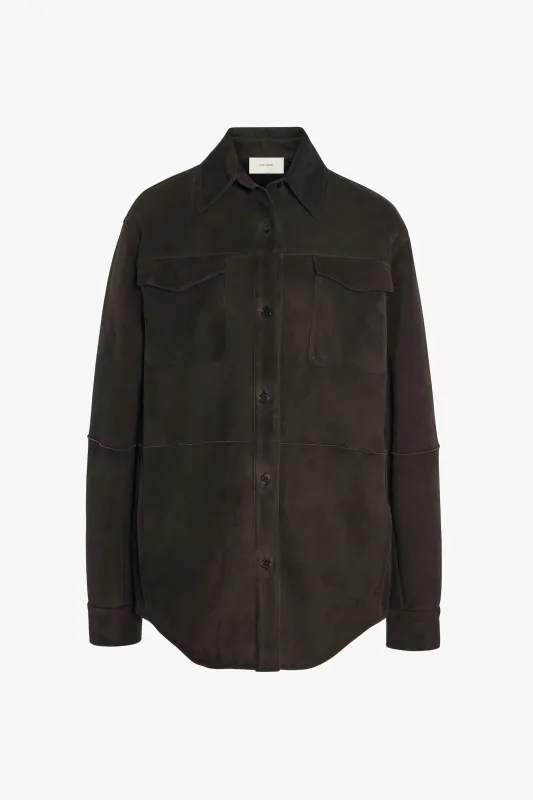 Gwena Jacket in Shearling sold by The Row