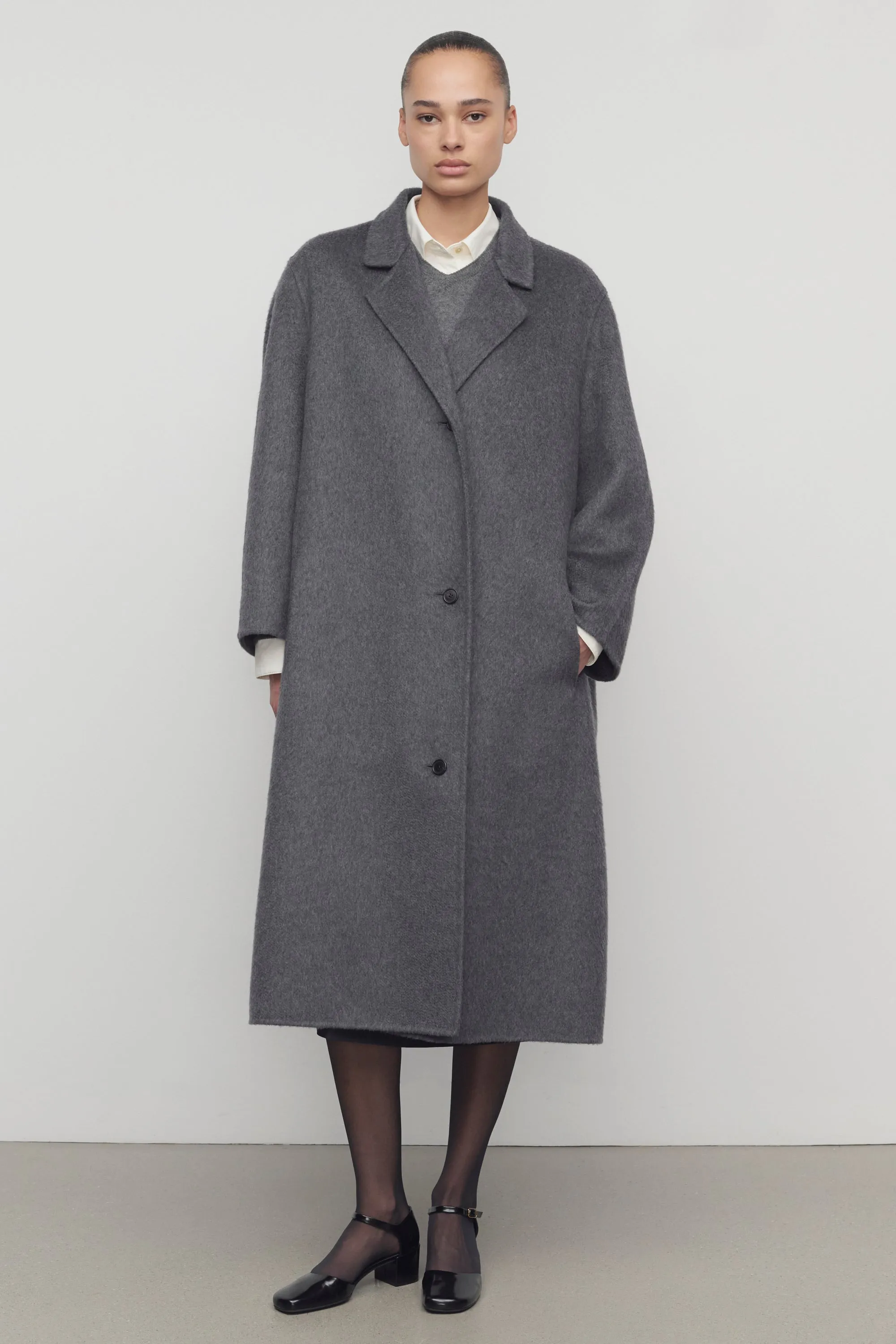 Gustaf Coat in Cashmere sold by The Row product image thumbnail 3