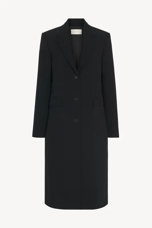 Cerys Coat in Virgin Wool sold by The Row