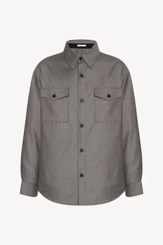 Dashiell Shirt in Virgin Wool sold by The Row