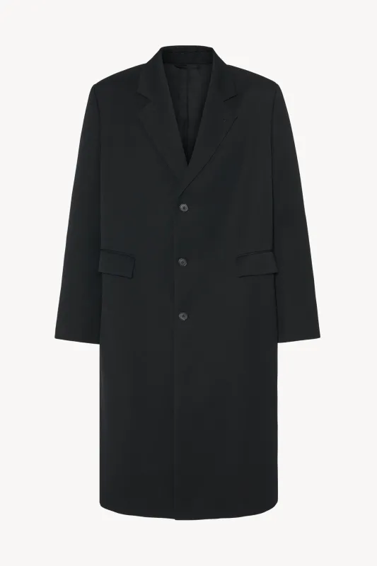 Compa Coat in Virgin Wool sold by The Row