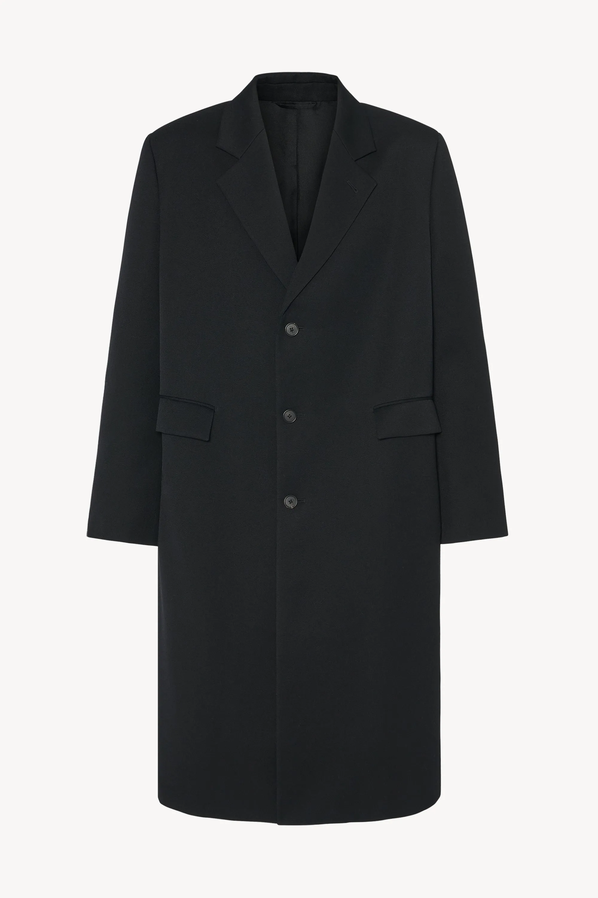 Compa Coat in Virgin Wool sold by The Row
