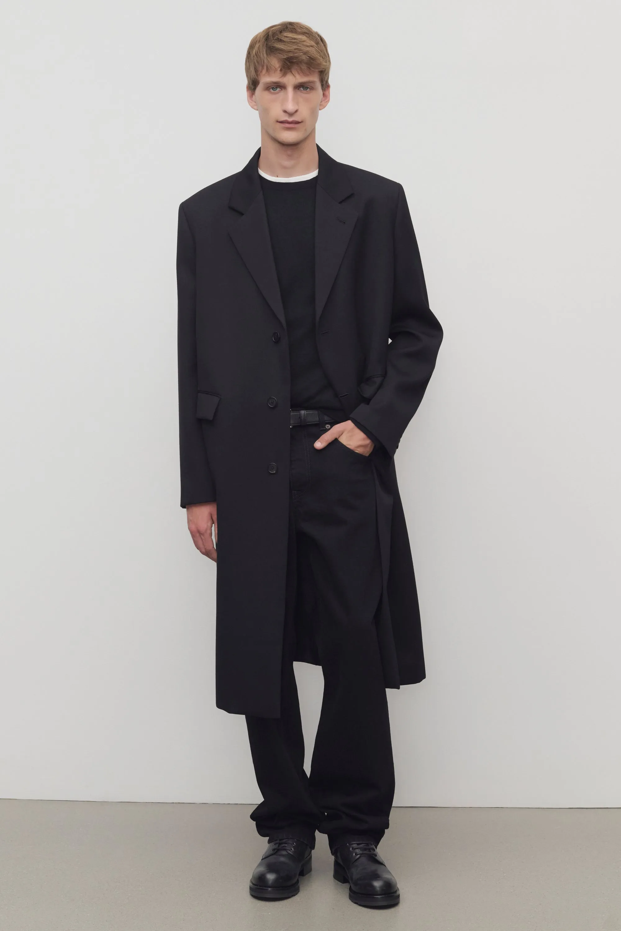 Compa Coat in Virgin Wool sold by The Row product image thumbnail 3