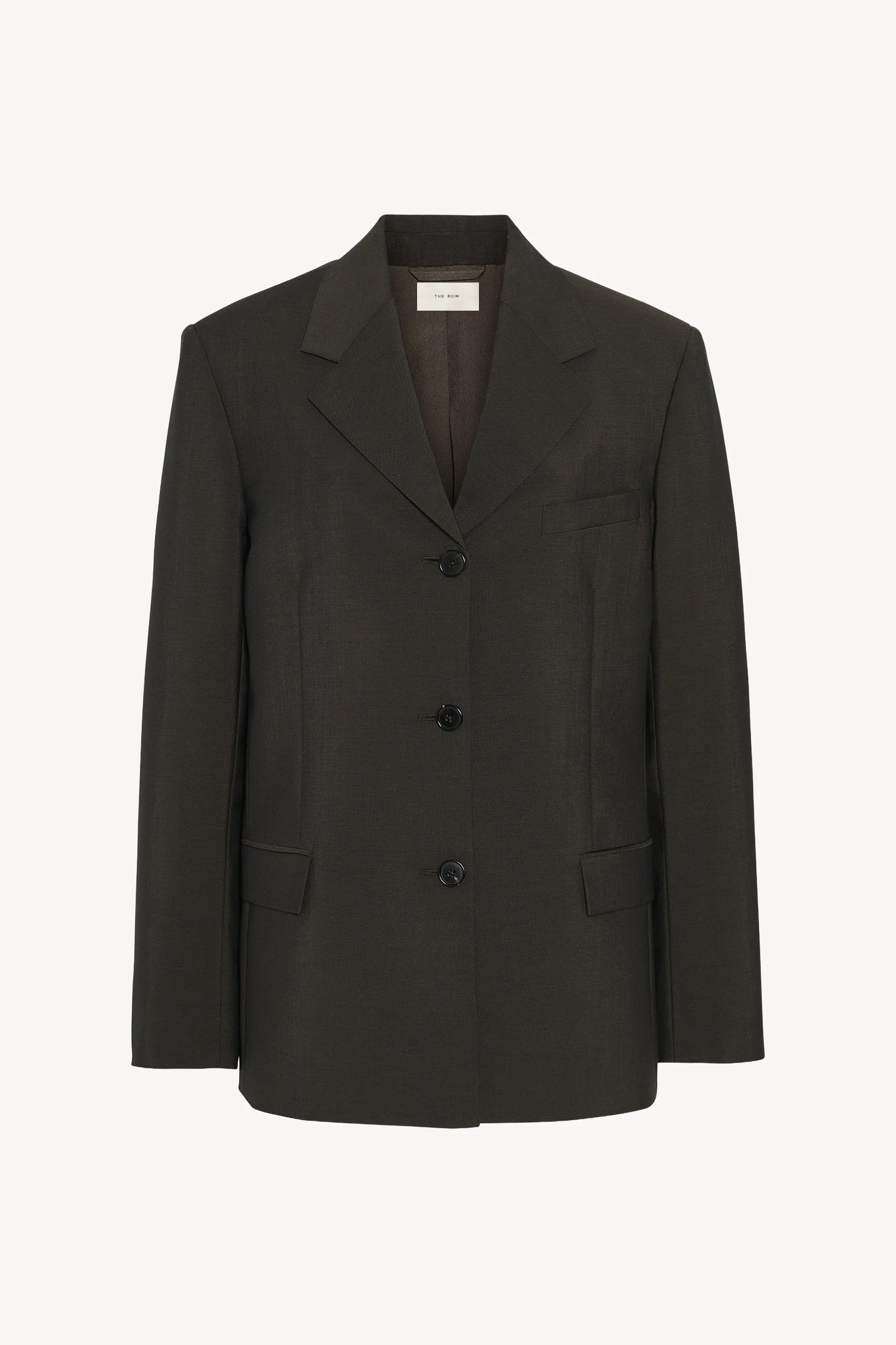 Faelan Jacket in Virgin Wool and Mohair sold by The Row