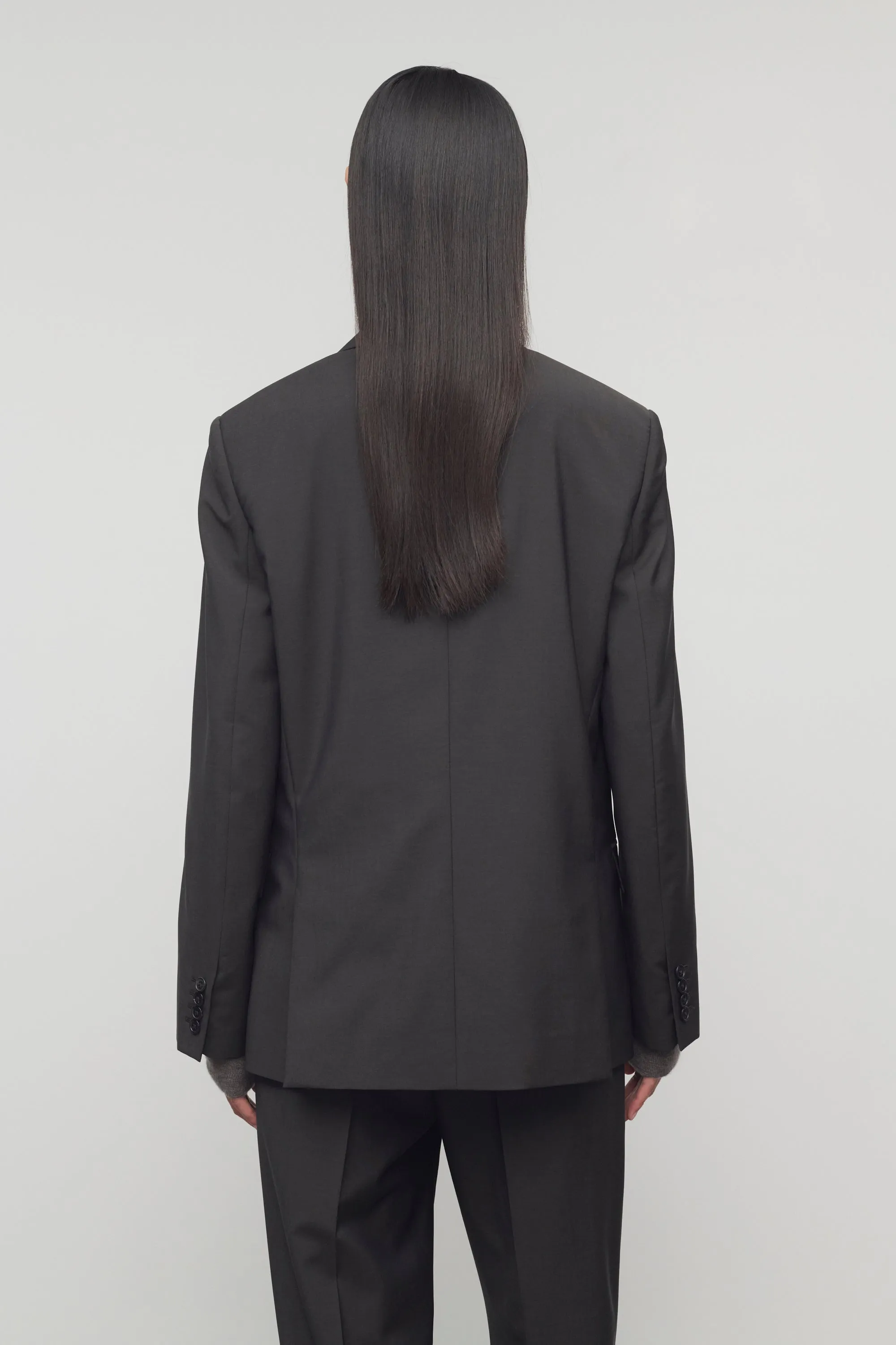 Faelan Jacket in Virgin Wool and Mohair sold by The Row product image thumbnail 5