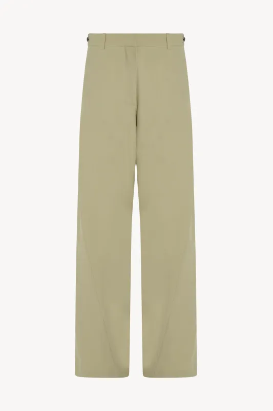 Elowyn Pant in Virgin Wool sold by The Row