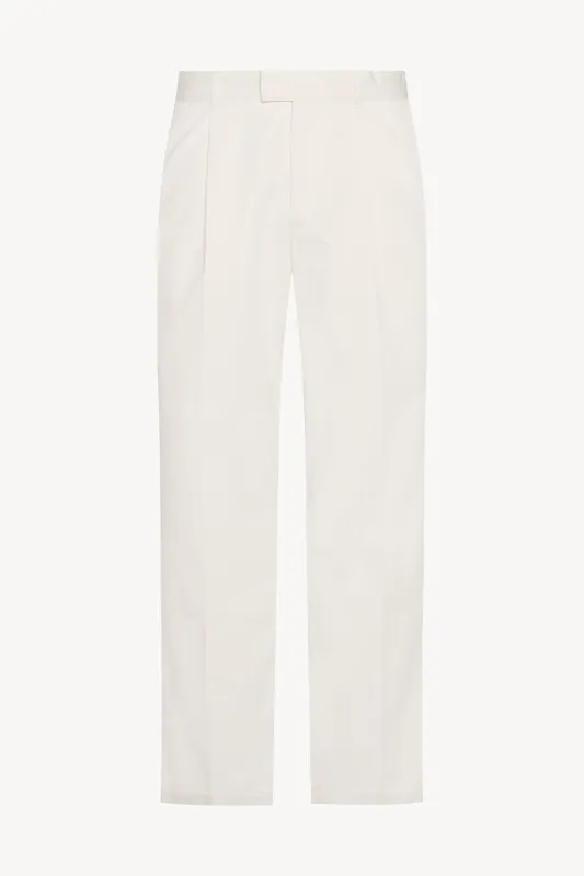 Belamy Pant in Cotton and Cashmere sold by The Row