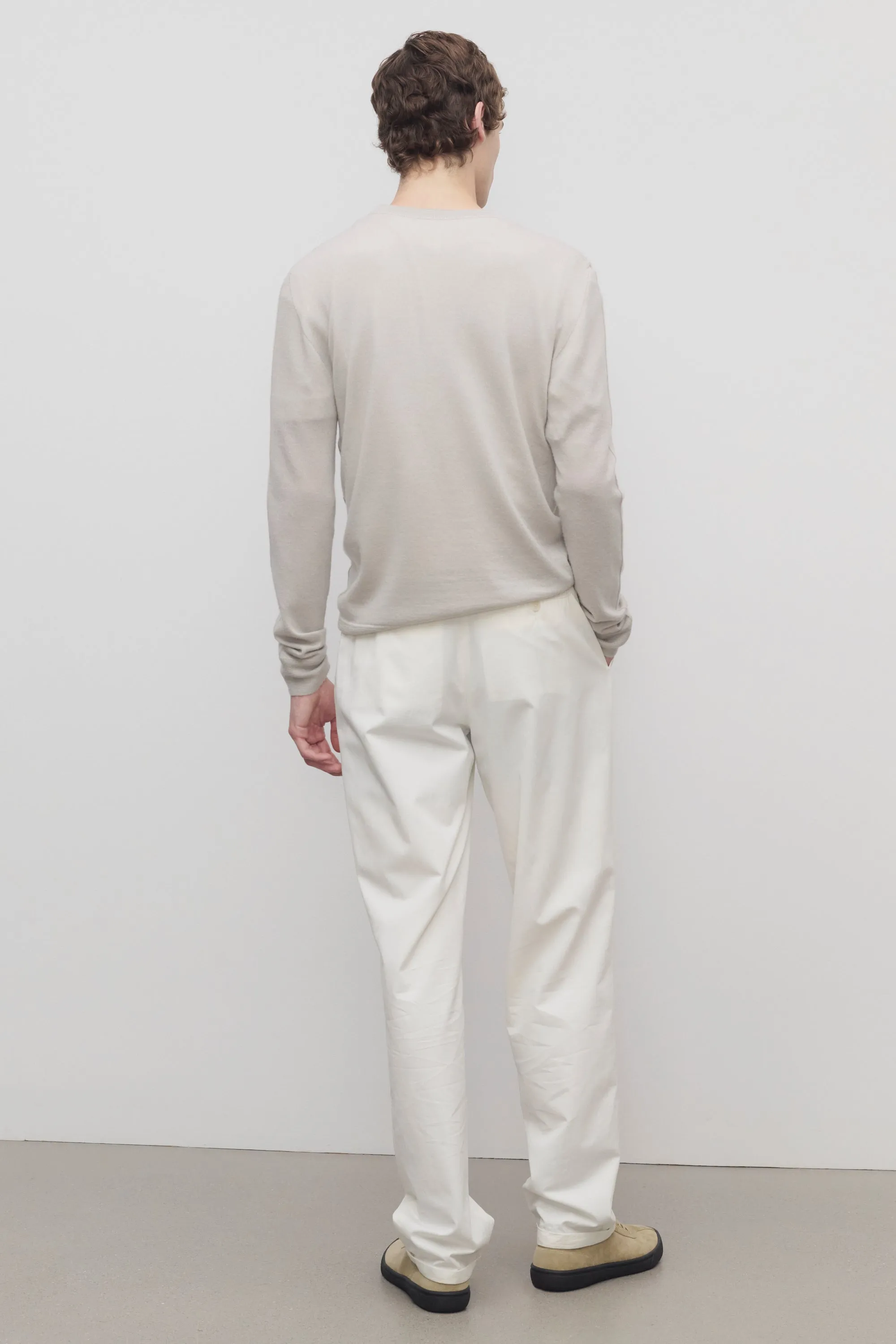 Belamy Pant in Cotton and Cashmere sold by The Row product image thumbnail 5