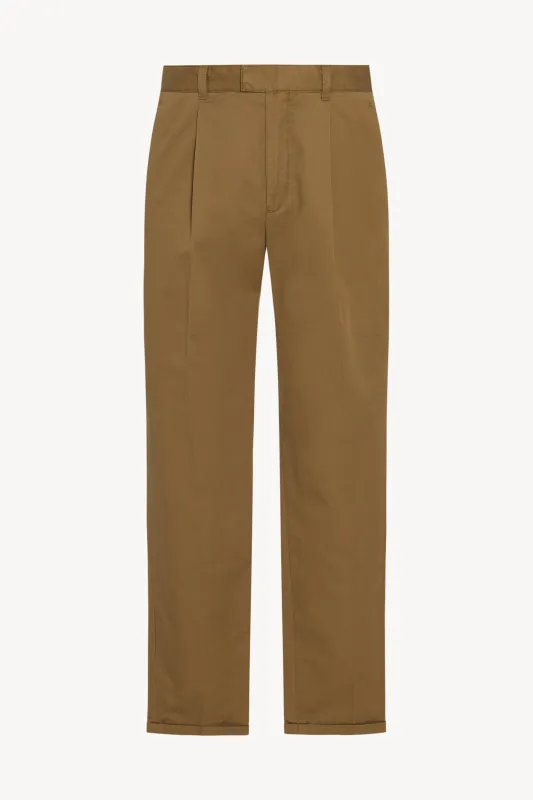 Belamy Pant in Cotton and Cashmere sold by The Row