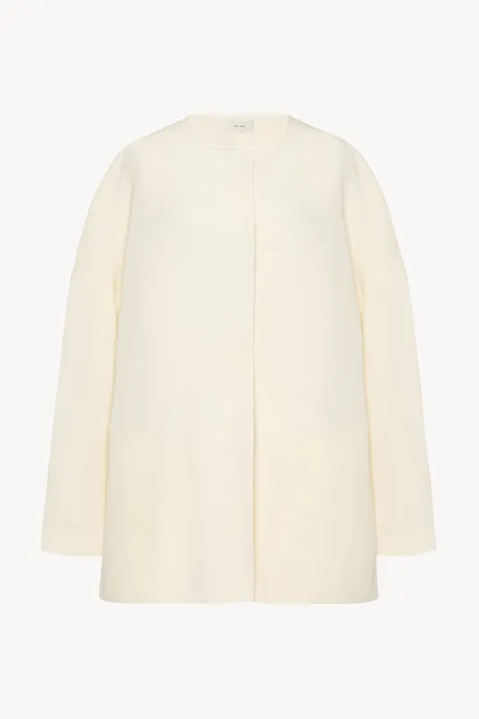 Elke Jacket in Silk sold by The Row