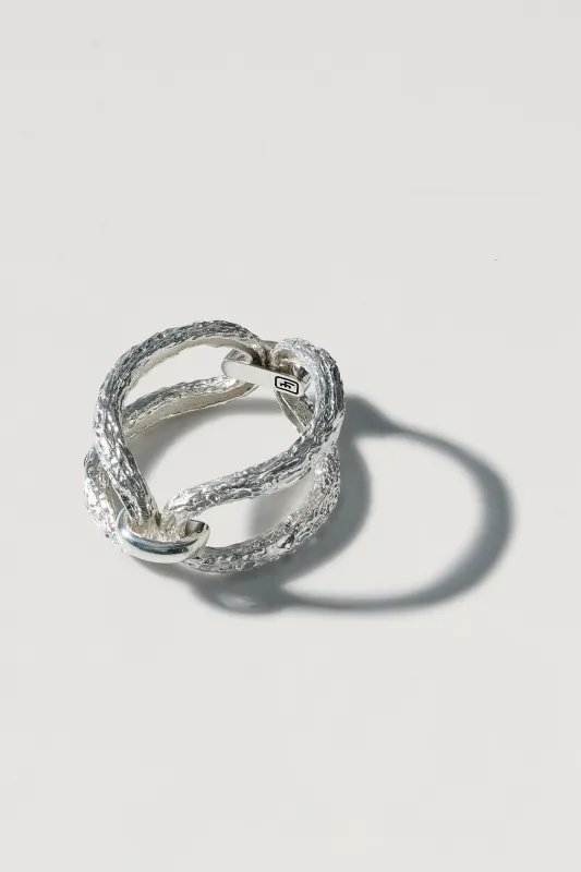 Double Silver Bracelet sold by The Row
