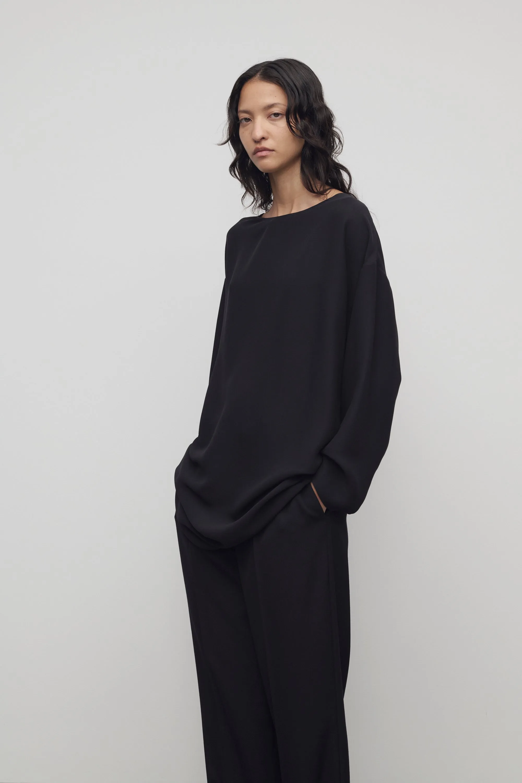 Bastira Top in Silk sold by The Row product image thumbnail 3