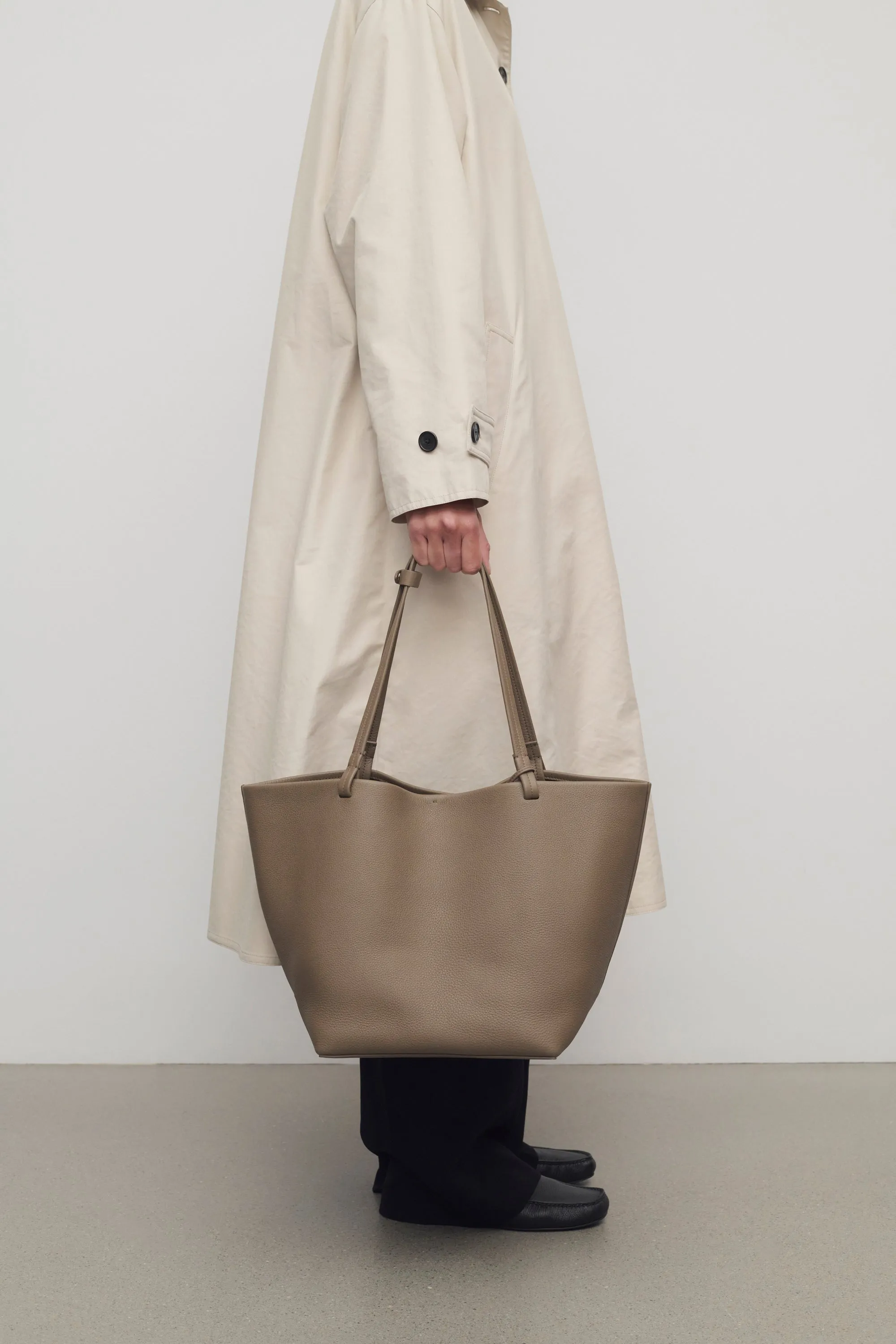 Park Tote Three Bag in Leather sold by The Row product image thumbnail 4