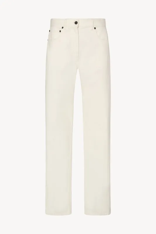 Burty Jean in Cotton sold by The Row