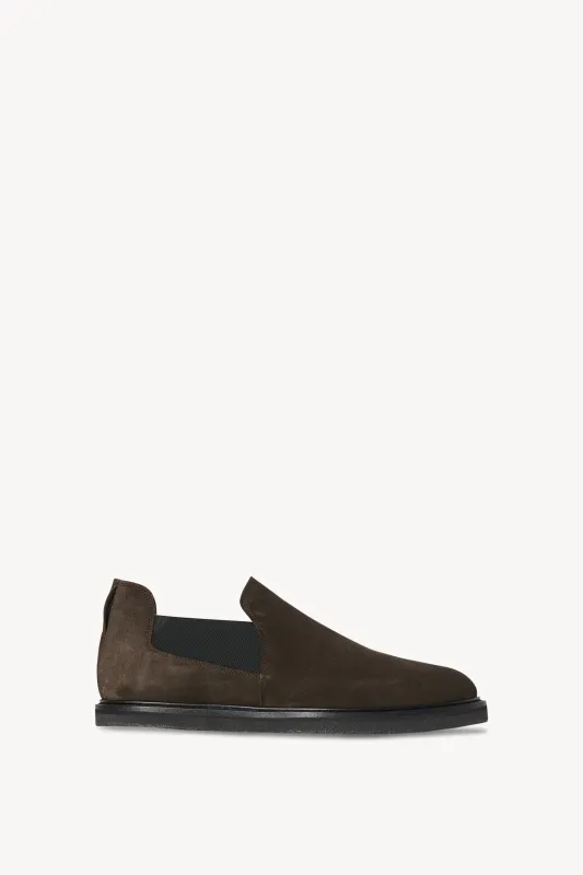 Parker Slip On Shoe in Suede sold by The Row