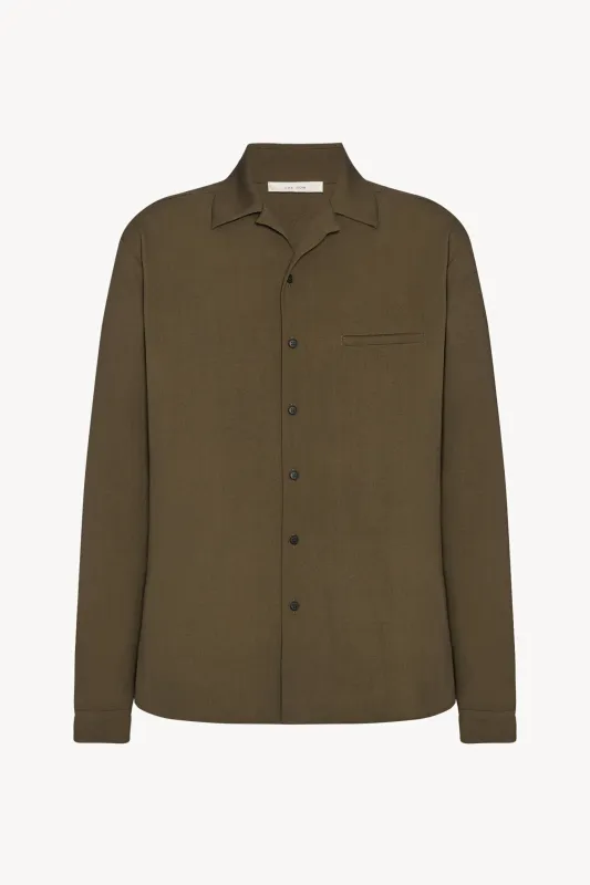 Kanta Shirt in Wool sold by The Row