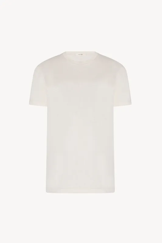Wesler T-Shirt in Cashmere sold by The Row