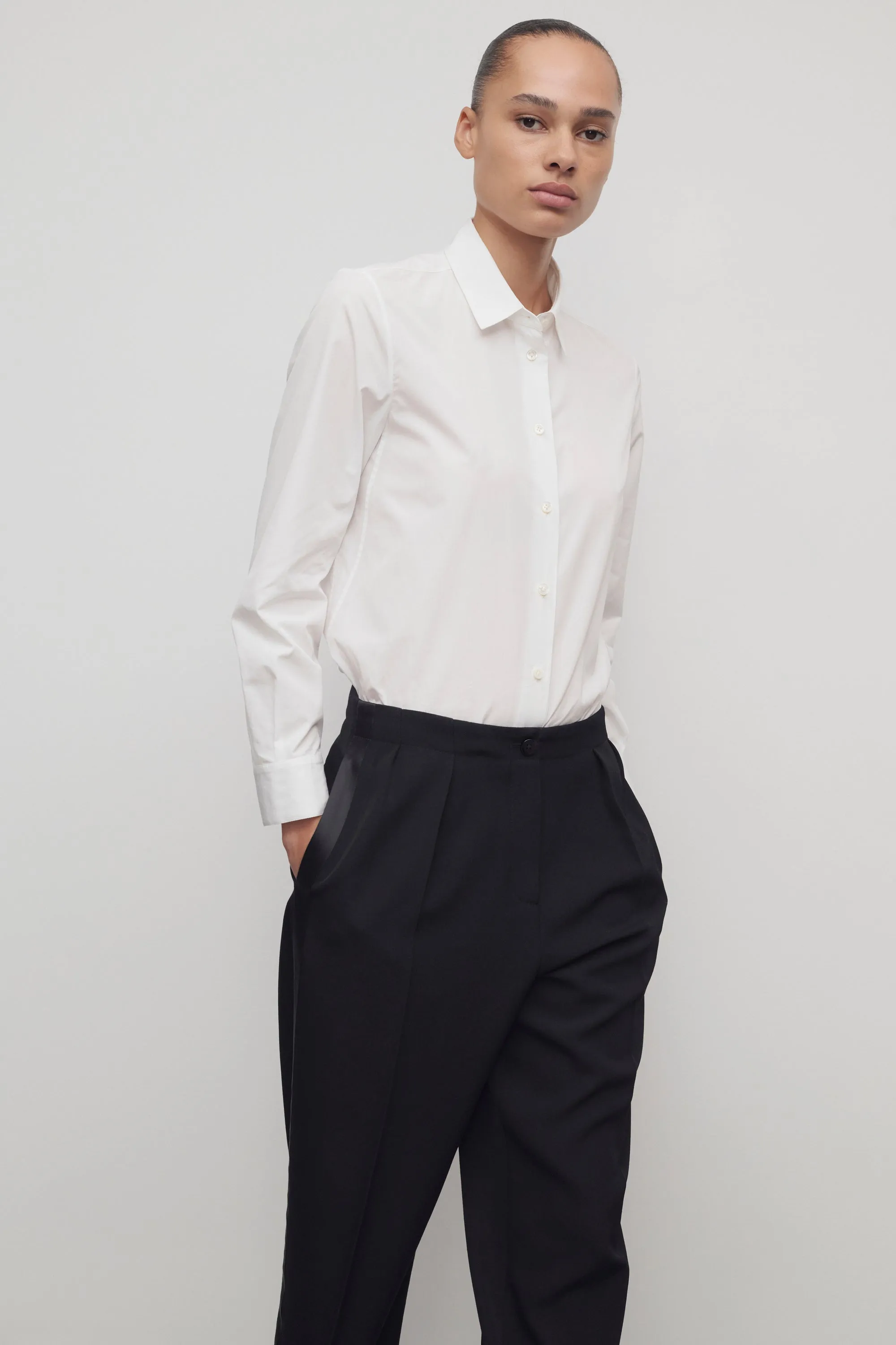 Sadie Shirt in Cotton sold by The Row product image thumbnail 3