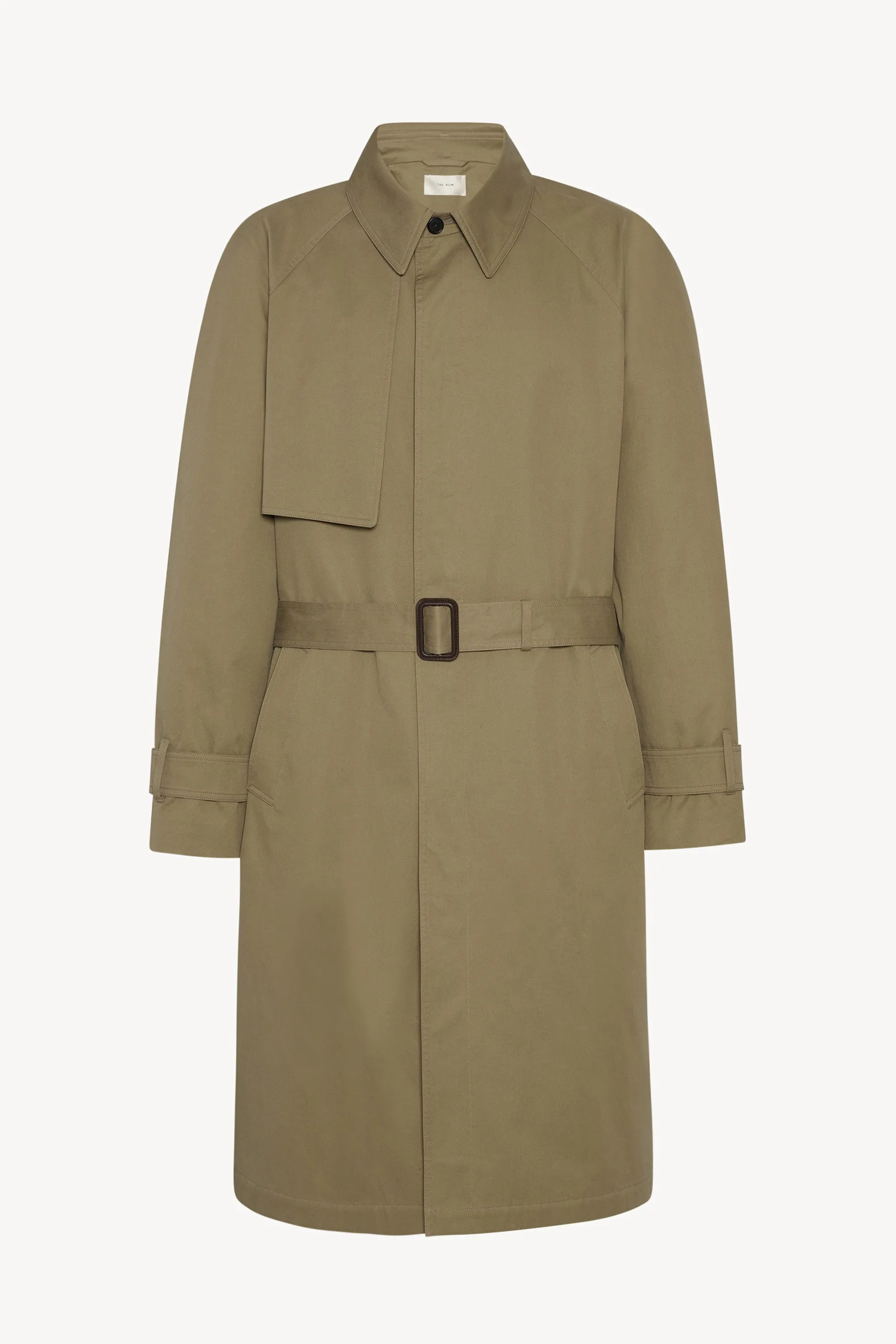 Anatole Coat in Cotton sold by The Row