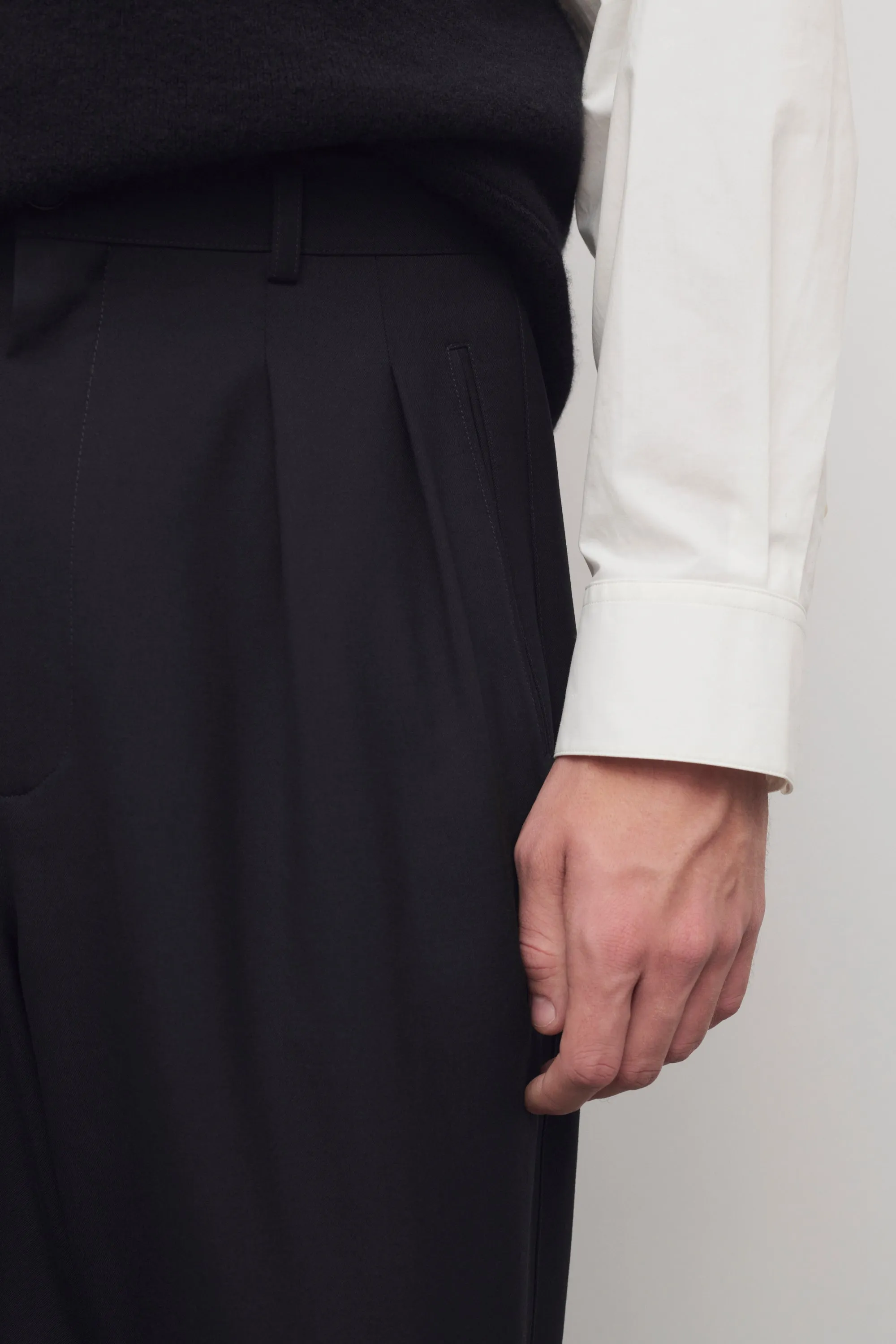 Corley Pant in Wool sold by The Row product image thumbnail 5