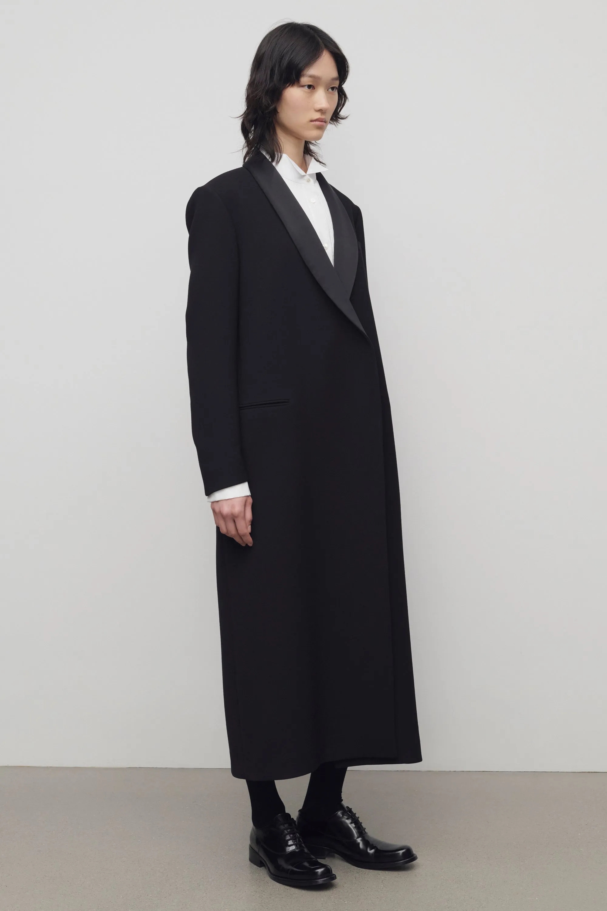 Erdene Coat in Virgin Wool sold by The Row product image thumbnail 3