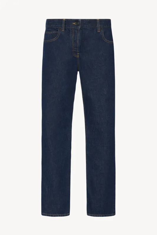 Riaco Jean in Cotton sold by The Row
