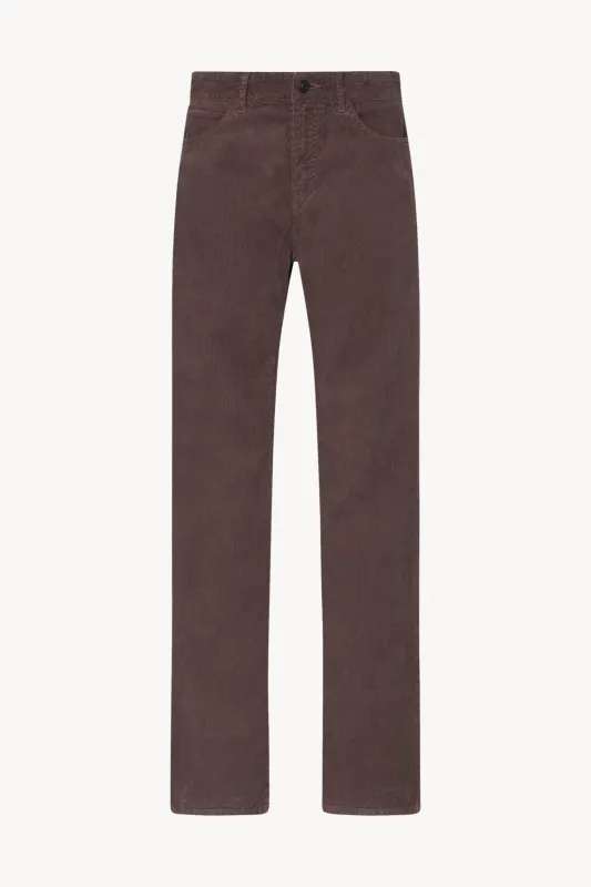 Carlyl Pant in Corduroy sold by The Row