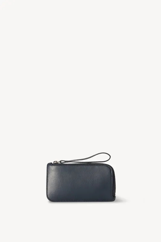 Zipped Wallet in Leather sold by The Row
